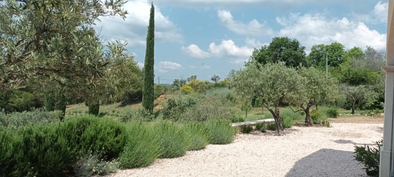 Bastide Au Milieu Des Vignes Et Des Oliviers Aups Villa Exterior photo
